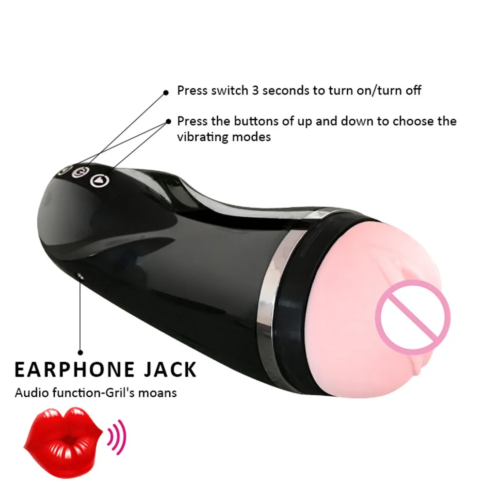 Секс игрушки для мужчин искусственное вагинальное вибрационное устройство