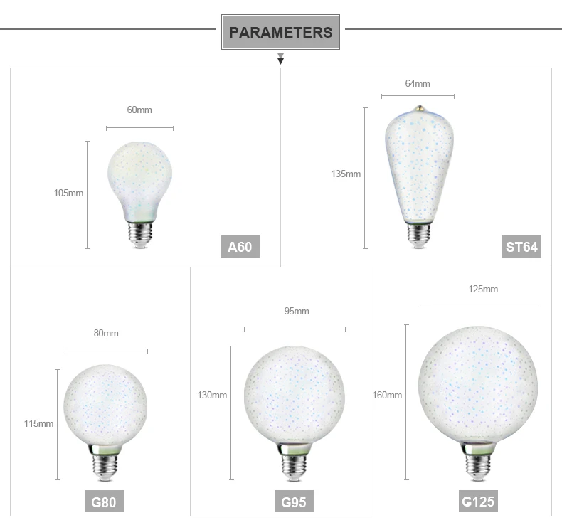 E27 RGB неон свет AC 110 V-220 V стеклянный светодиодный светильник лампы 3D эффект фейерверка неоновая вывеска для организаций и магазинов для свадьбы Праздничное оформление дома освещения
