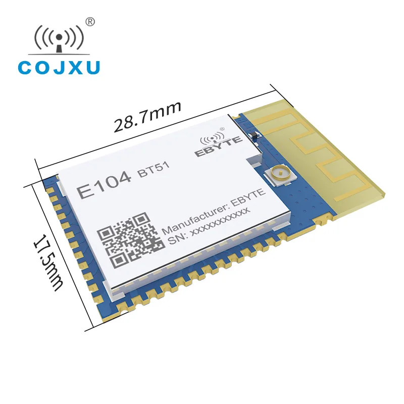 Cojxu CC2640R2F Bluetooth вспомогательный модуль BLE5.0 для последовательной детской