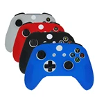 Защитный чехол из силиконовой резины для Microsoft Xbox One S Control, цветной мягкий силиконовый защитный чехол 1 шт.