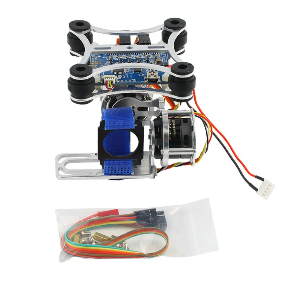Суперсветильник Кая бесщеточная 2-осевая Карданная Камера Gopro CNC с двигателями и