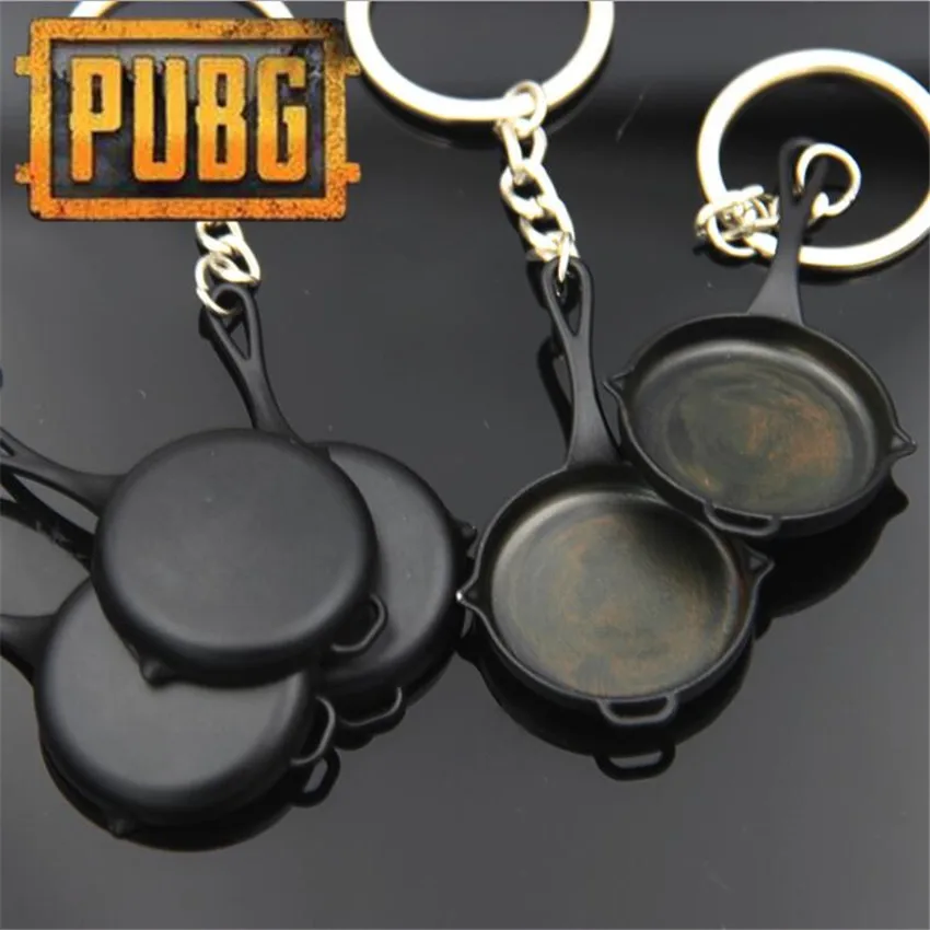 Брелок для ключей из сплава реквизит косплея в стиле игры PUBG сковороды Playerunknown's