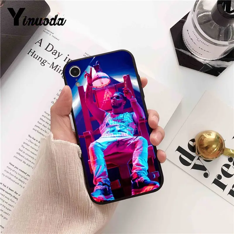 Чехол для телефона Yinuoda Anuel AA Rapper с печатью iPhone 8 7 6 6S 6Plus X XS MAX 5 5S SE XR Cover 11 pro max |