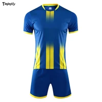 new style soccer jersey set custom football jerseys uniform team kit blanktraining suit personalized soccer uniforms breathable