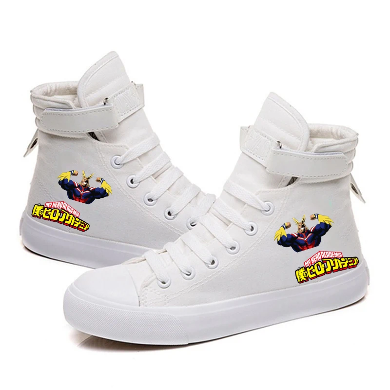 

My Hero Academia Printed High Top Canvas Shoes Cozy Sneakers