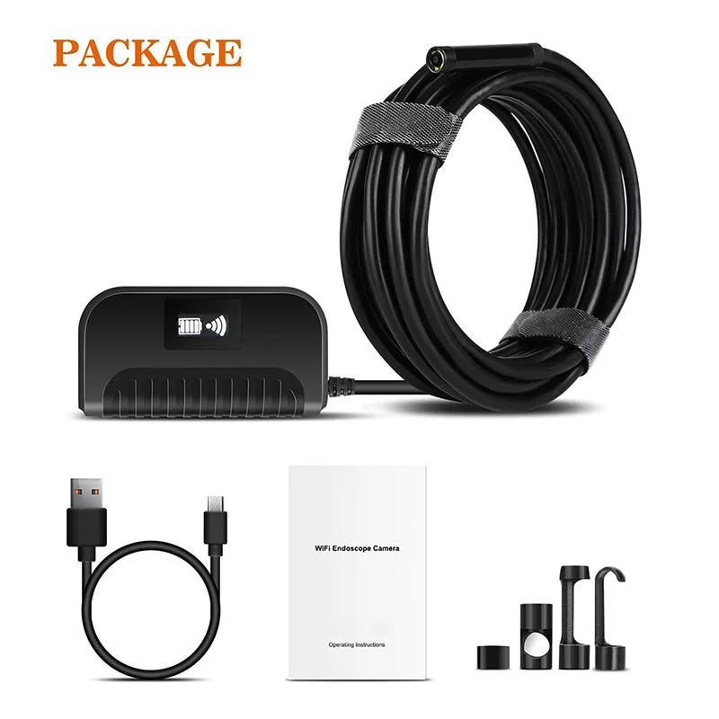 Канализационная инспекция Plug2Cam жесткий кабель мини usb труба Инспекционная