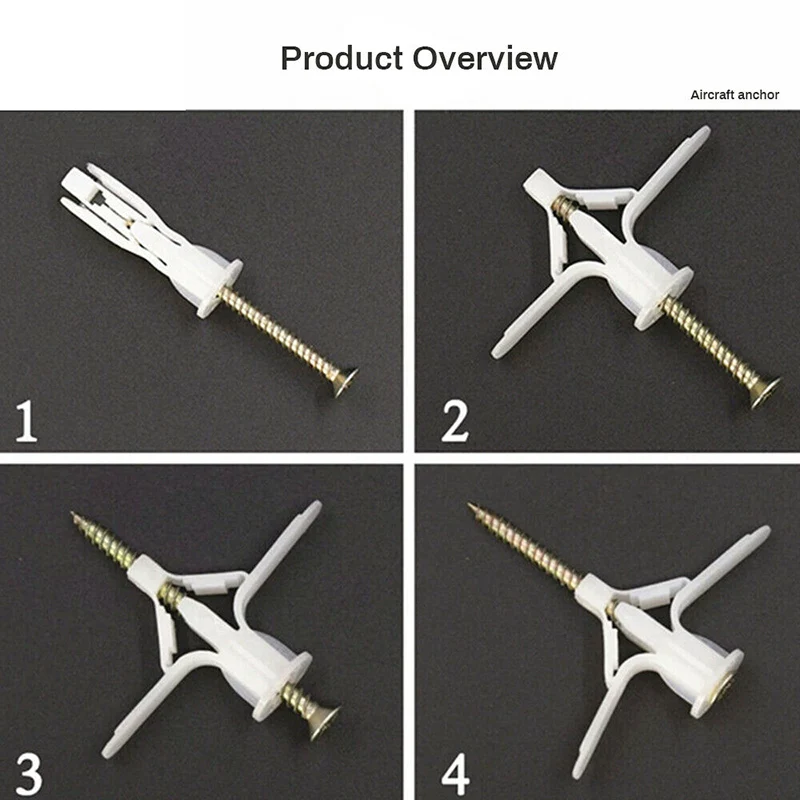 

Expanding Anchors Aircraft Airplane Expansion Tube Shield Screw for Drywall Hollow Wall SDF-SHIP