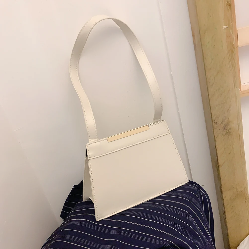 

Solid Color Shoulder Messenger Bag Crossbody Bags Women Handbags Fashion Casual PU Leather Totes Bags Clutch Bag