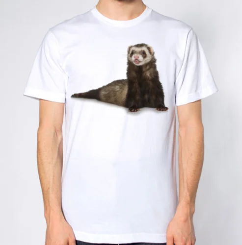 Ferret T Shirt2019 модный бренд 878% хлопок с принтом круглый вырез футболки дешево опт| |