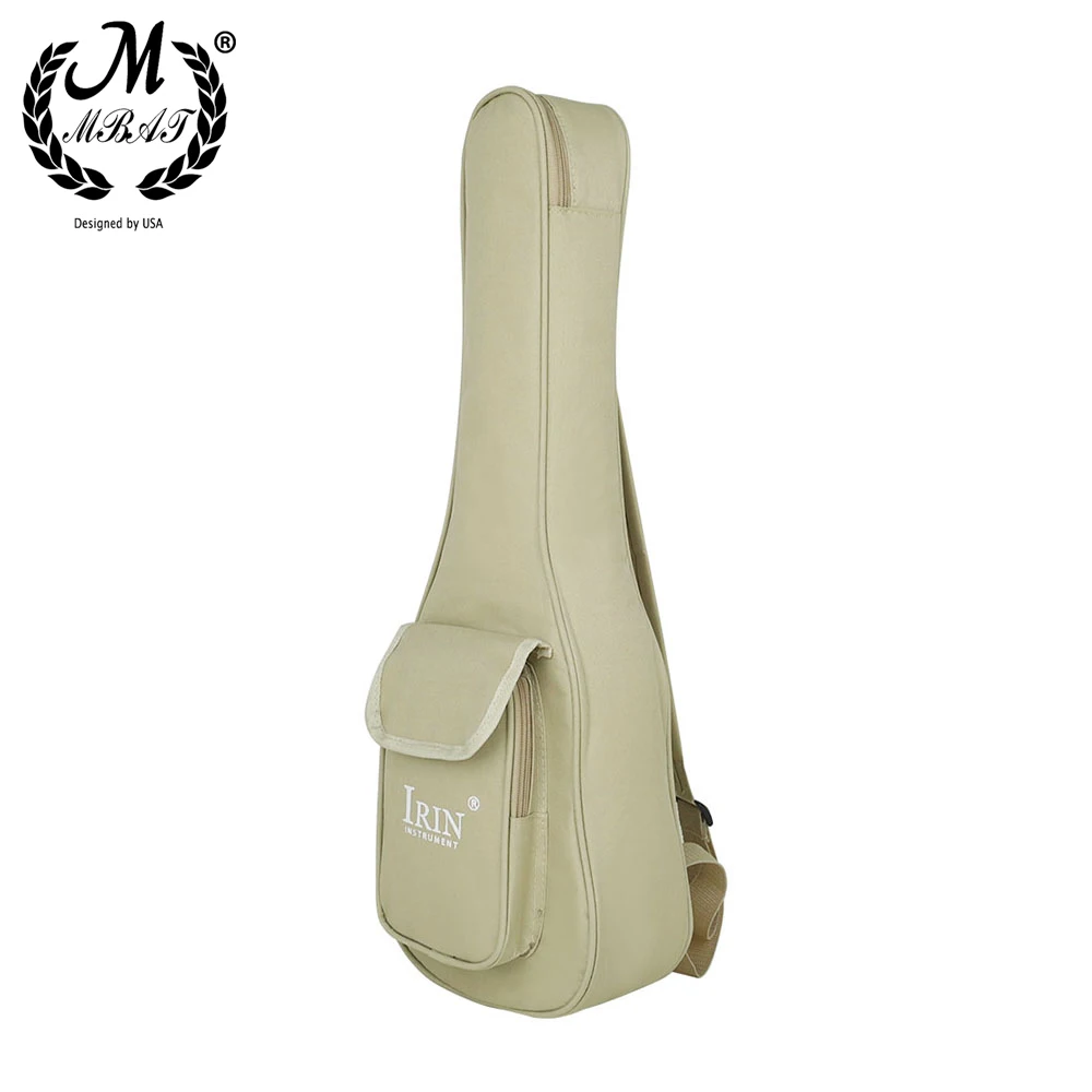 M MBAT 24 Inch Ukulele Case Plus Cotton Gig Bag Waterproof Backpack Ukulele Mini Guitar Accessories Adjustable Shoulder Strap