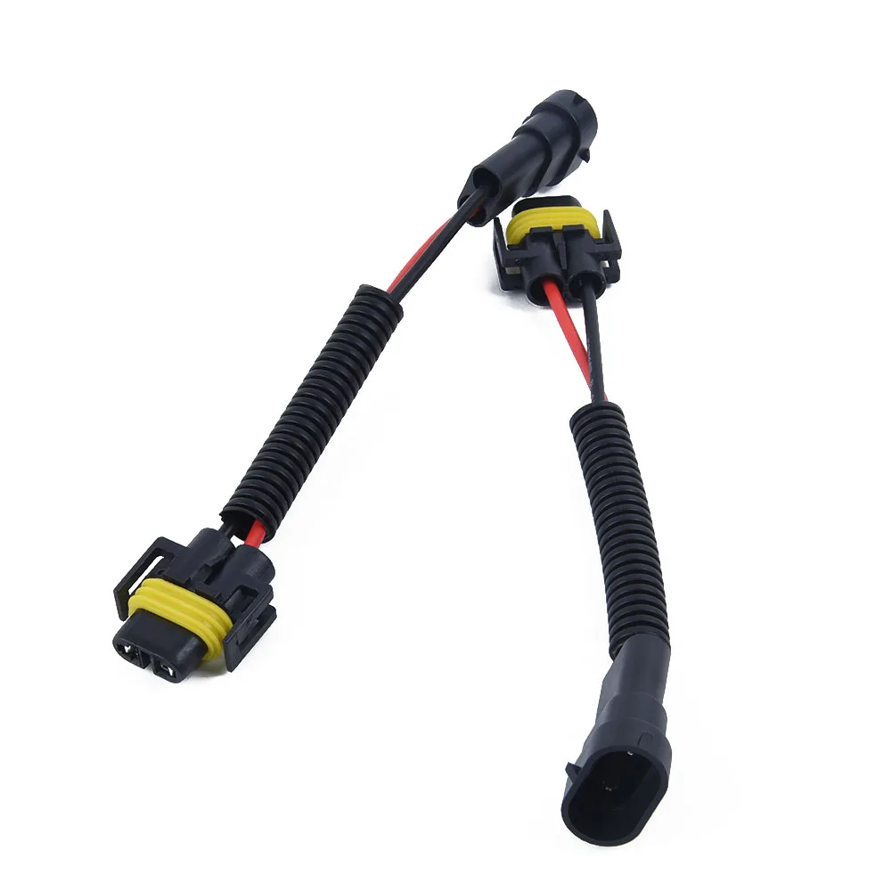 Нейлоновые пробки из ПВХ для H11 H8 H9 1 пара проводка расширения разъем провода