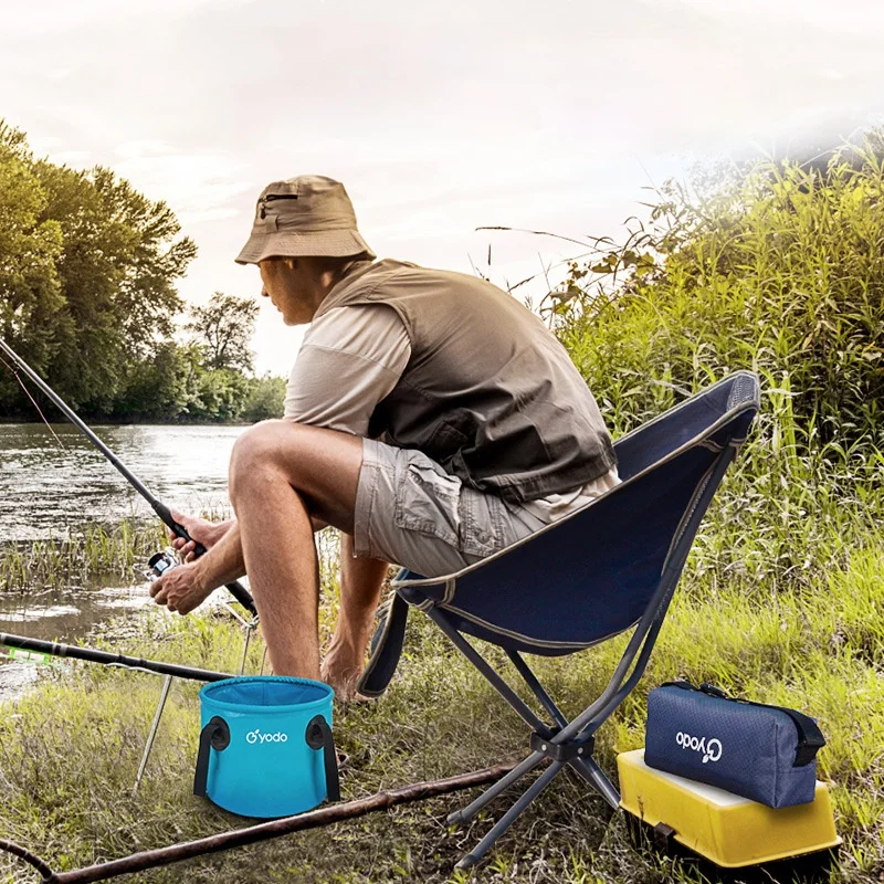 Online Kursi Lipat Travel Ultraringan Beban Tinggi Superkeras Kursi Berkemah Luar Ruangan Portabel Kursi Piknik Hiking Pantai Kursi Bulan Memancing
