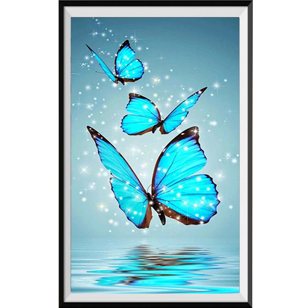 

5D круглая Круглая Мозаика, украшенная стразами