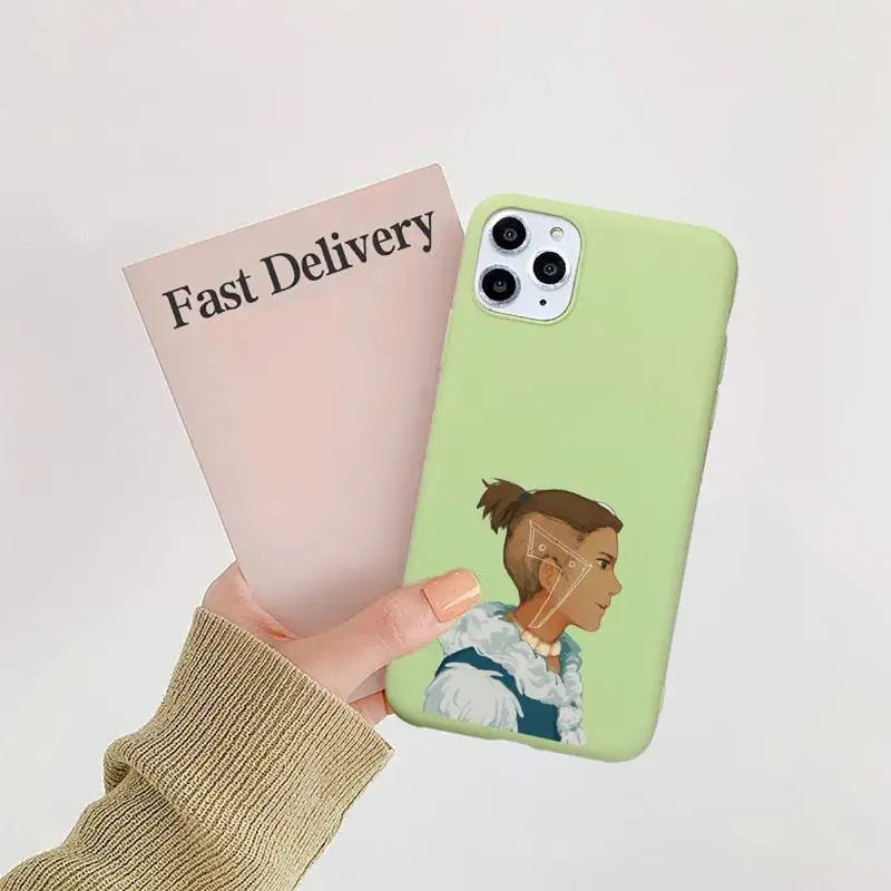

Avatar the Last Airbender clear Phone Case Candy Color for iPhone 11 12 mini pro XS MAX 8 7 6 6S Plus X SE 2020 XR