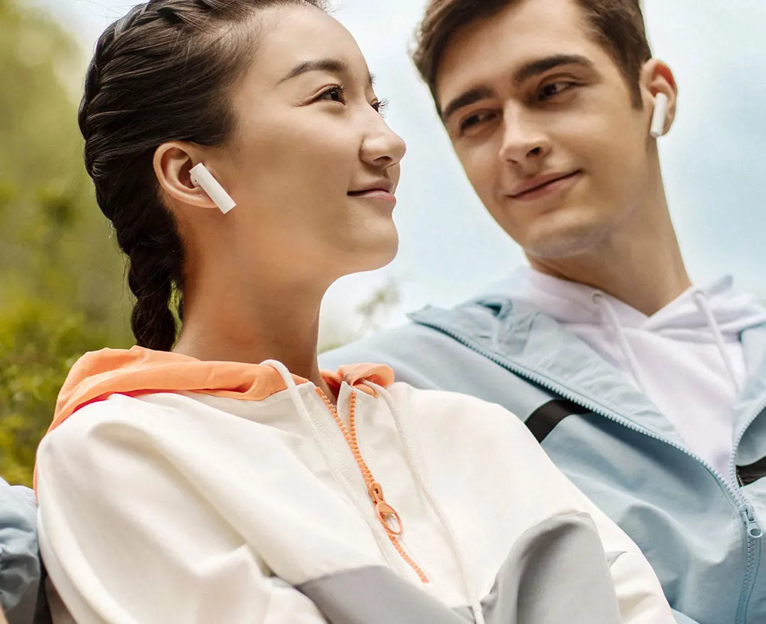 Xiaomi Air 2 гарнитура Bluetooth 5,0 наушники Airdots Pro2 длинная батарея ENC автоматическая пауза кран контроль Быстрая зарядка