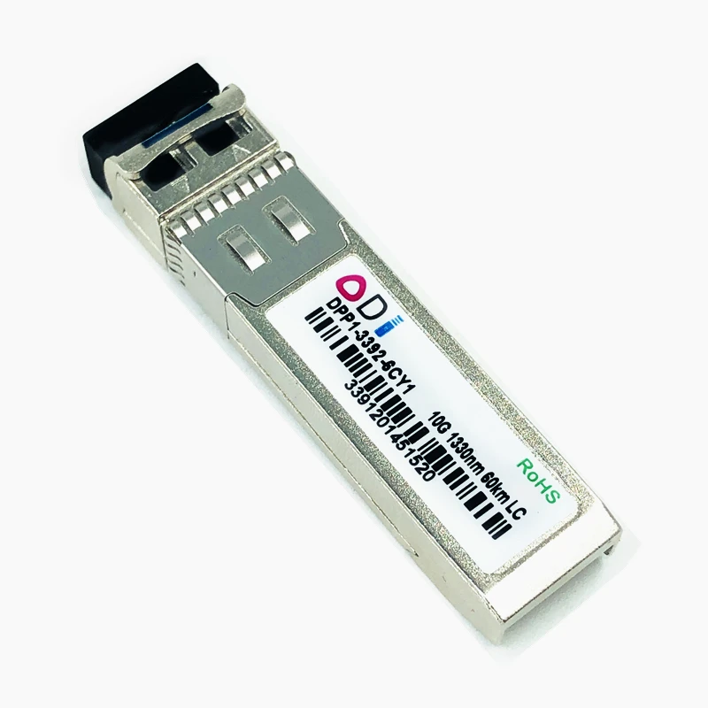 SFP 10G LC 60KM dual fiber 1310nm sfp+ 60KM cisco compatible Industrial grade SFP+ Transceiver Industrial grade -40-85 Celsius