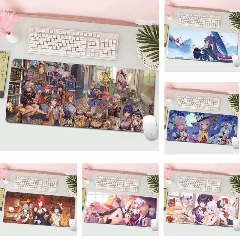 

Honkai Impact DIY Design Pattern Game mousepad L Large Gamer Keyboard PC Desk Mat Computer Tablet Gaming Mouse Pad