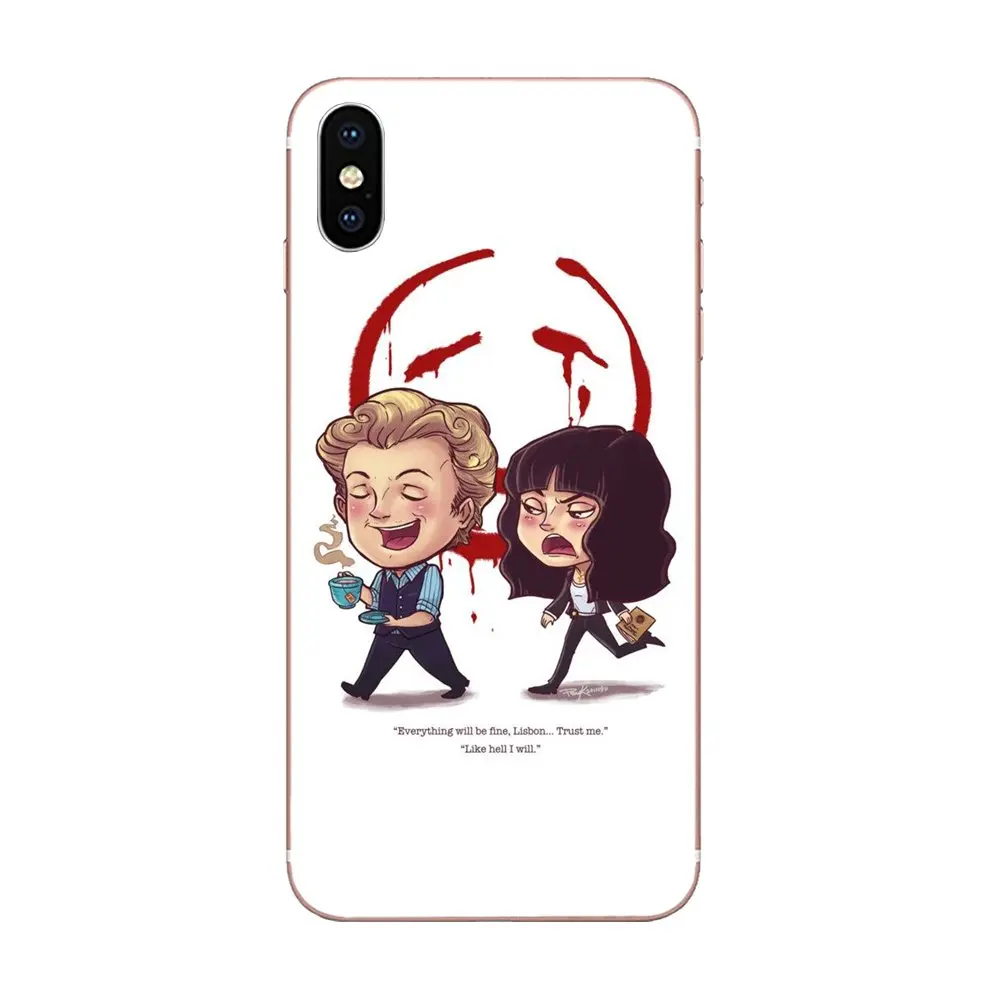 Luxury Phone Case The Mentalist Red John Simon Baker For Huawei P7 P8 P9 P10 P20 P30 Lite Mini Plus Pro 2017 2018 2019 | Мобильные