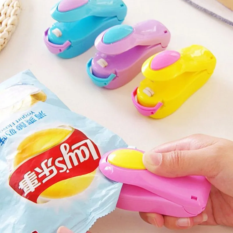 

Mini Portable Sealing Machine Sealed Packaging Seals Snack bag packaging bag sealing Electric Heating Snack Sealing Machine