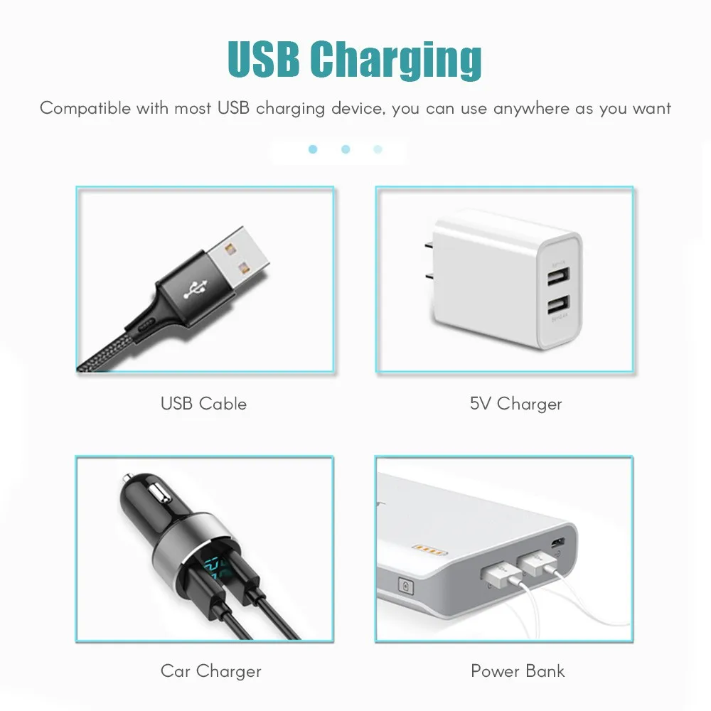 KBAYBO usb зарядный автомобильный охлаждающий вентилятор с двумя головками, энергосберегающий тихий медный вентилятор с поворотом на 360 градусов