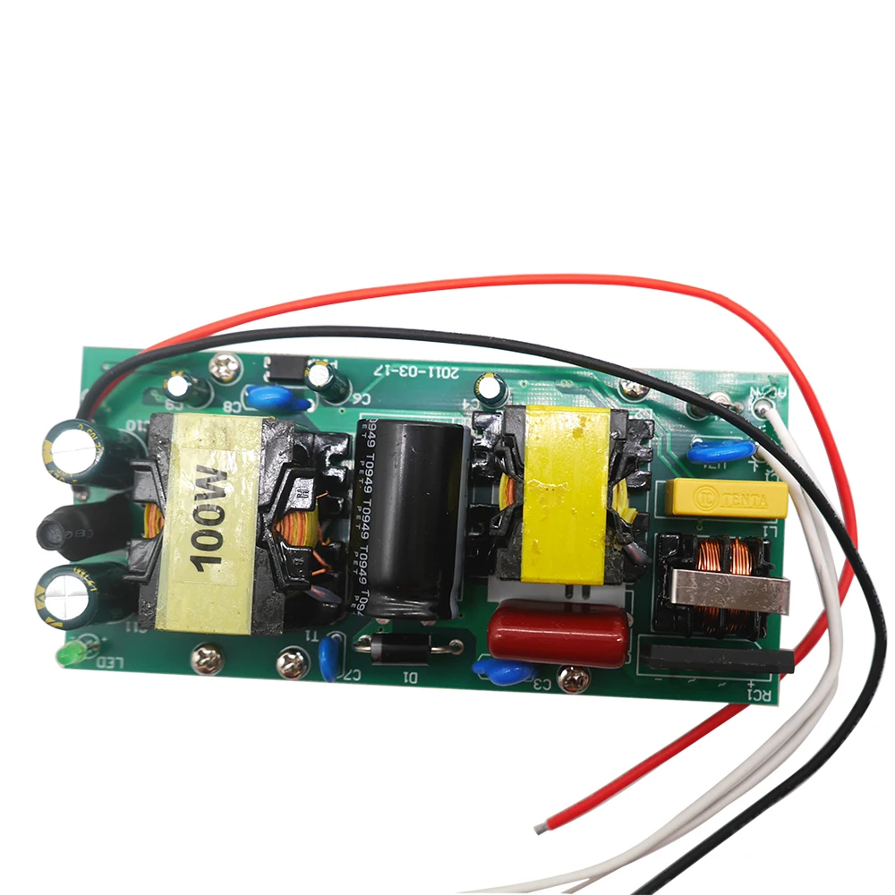 100W LED Power Supply Driver For 100 Watt High Light Lamp BulbAC90V-260V input Voltage Output Current 3000MA | Лампы и освещение