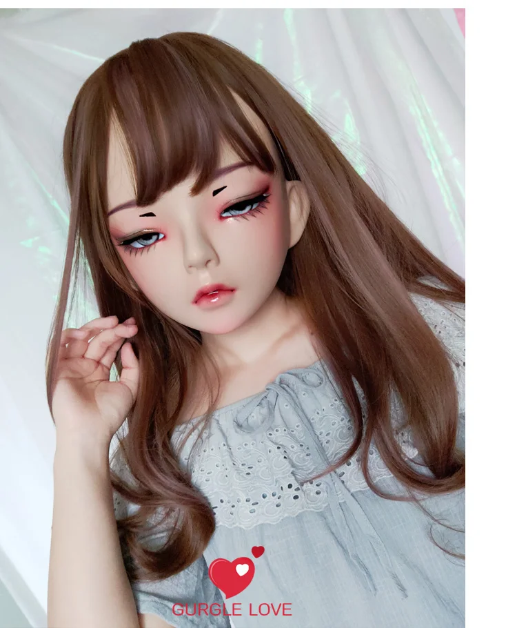 (Тянь б) женский сладкий девушка Смола половина головы кигуруми BJD глаза Crossdress