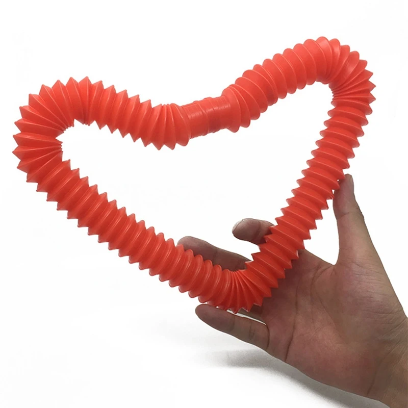 Tubo colorido creativo m&aacute;gico de juguete circular, Juguetes Divertidos para el desarrollo temprano, juguete educativo plegable para aliviar el estr&eacute;s, 1 ud.-0
