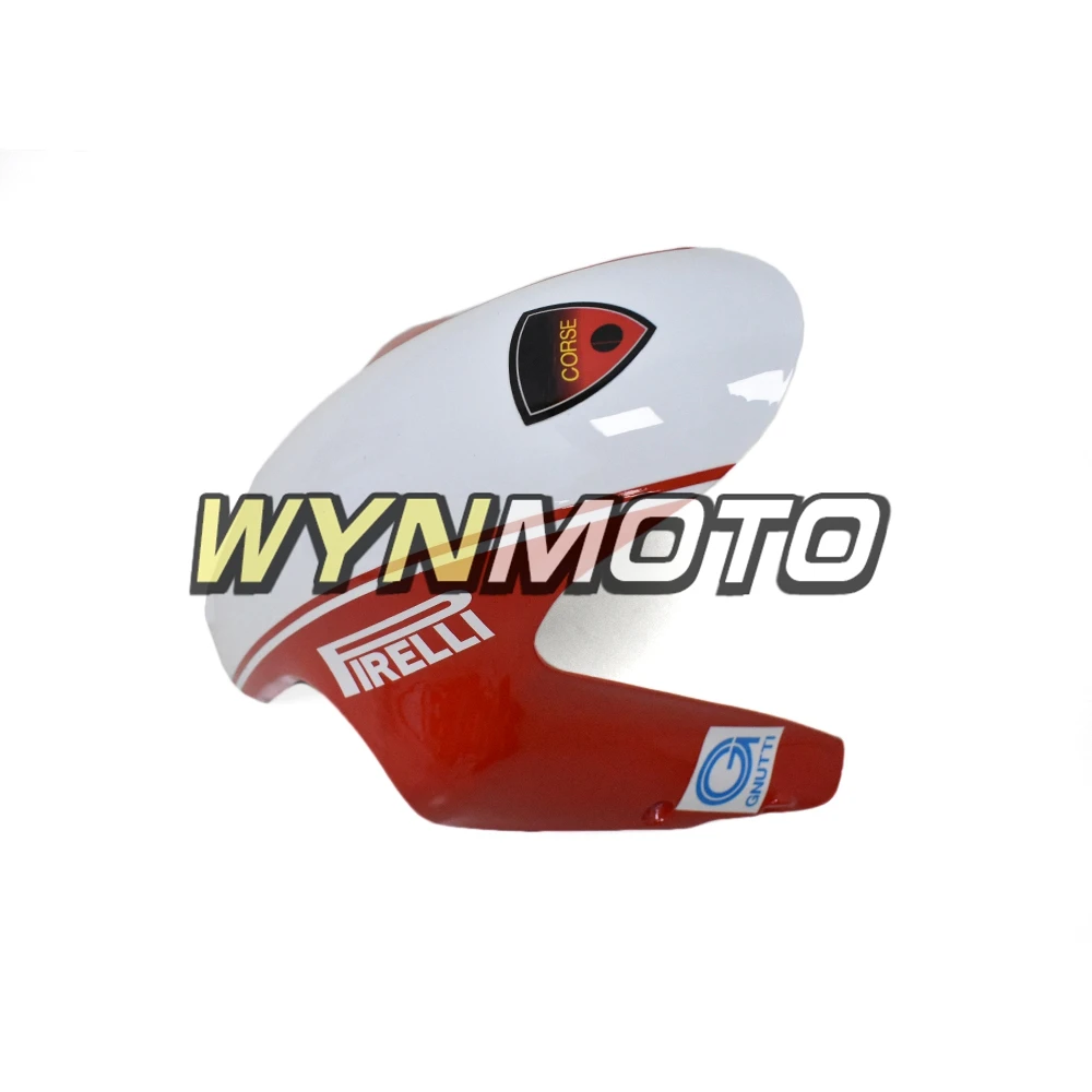 Стекловолоконные гоночные красные белые Обтекатели для Ducati 1098 848 1198 2007 2008 2009 2010 2011