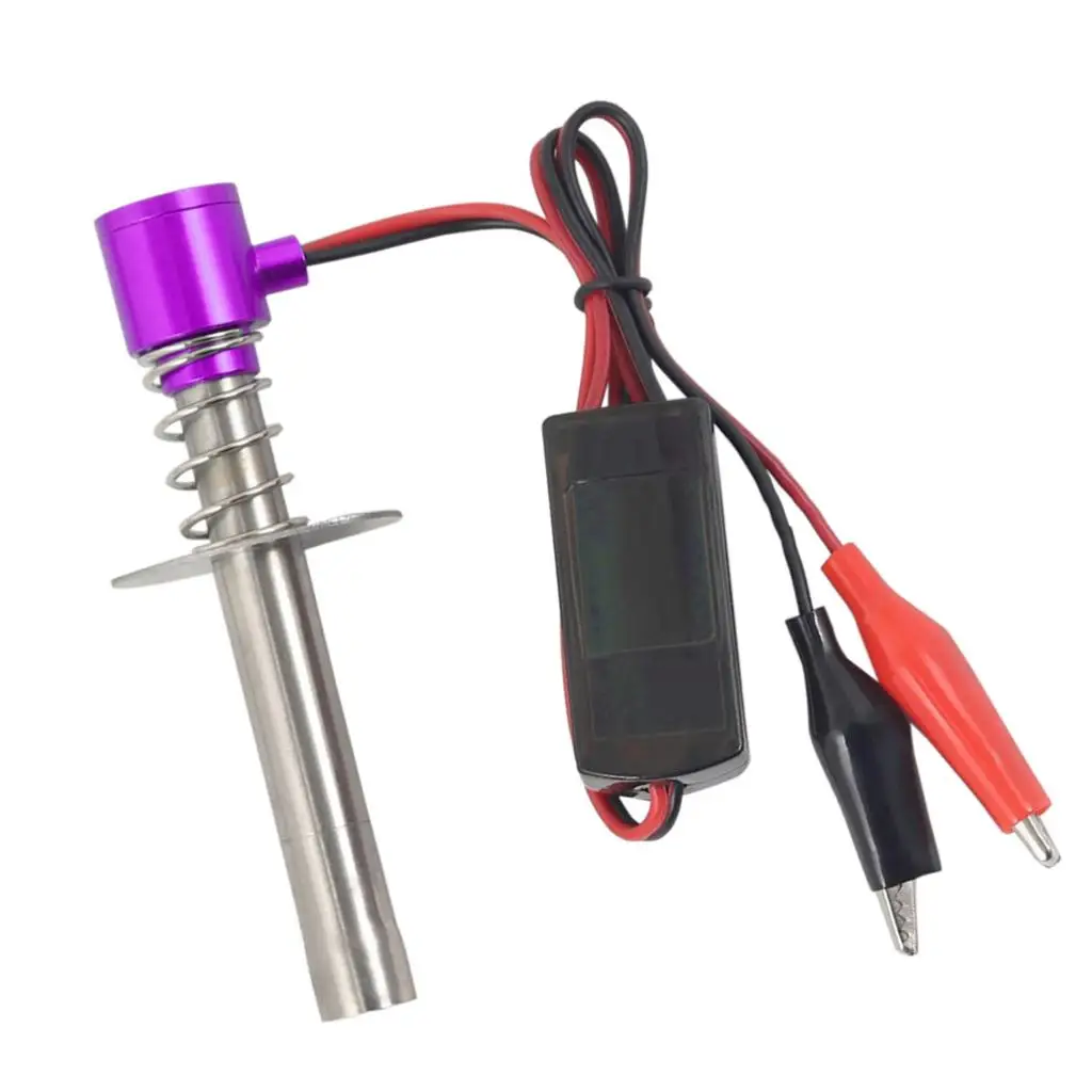 1 шт. подходит для HSP 94122 94188 RC автомобиль нитро газовый двигатель светящийся