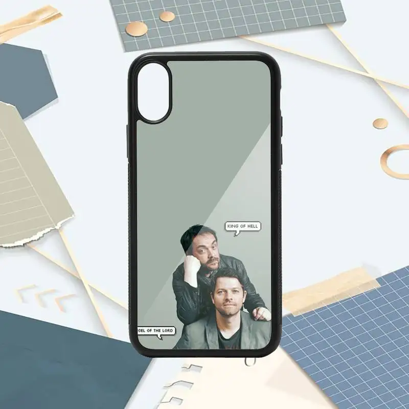 

SAM DEAN CASTIEL WINCHESTER Phone Case PC for iPhone 11 12 pro XS MAX 8 7 6 6S Plus X 5S SE 2020 XR