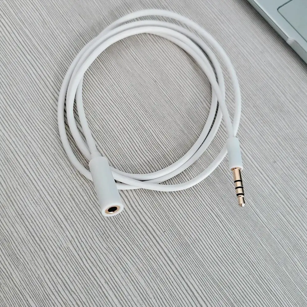 Удлинительный кабель для наушников 3 5 мм штекер-гнездо стерео аудио с длинным