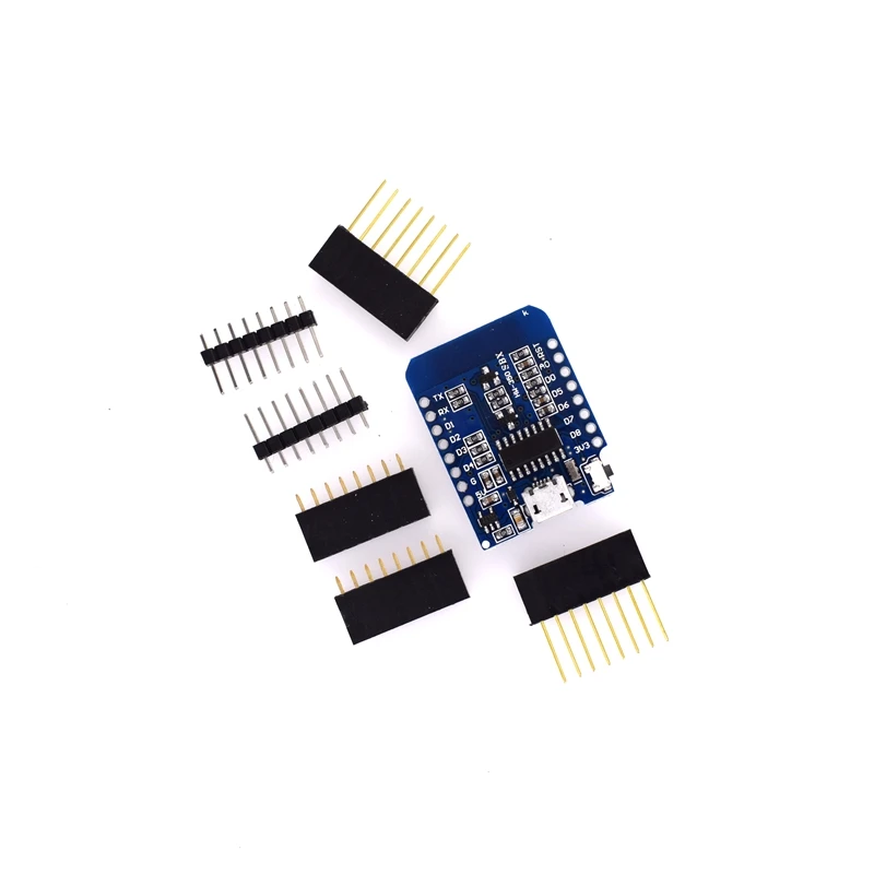 ESP8266 ESP-12 CH340G CH340 V2 USB WeMos D1 Mini PRO V3.0.0 макетная плата NodeMCU Lua IOT 3 В с контактами |