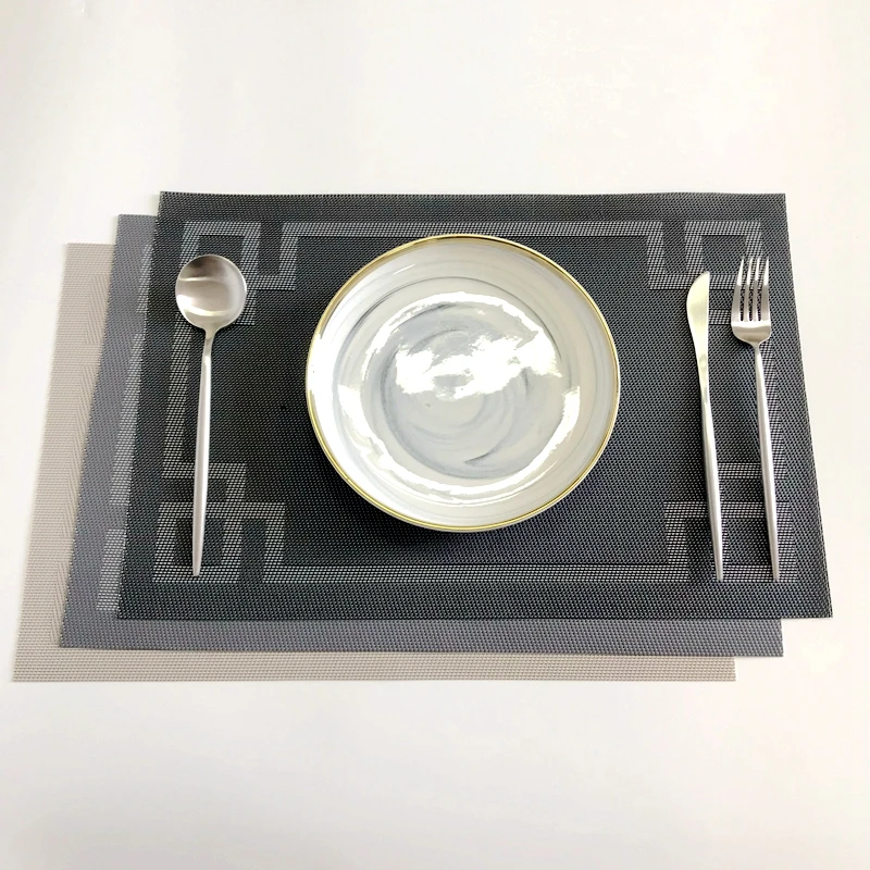 

TSL Placemats Heat Insulation Non-slip Placemat For Dining Table Bowl Dish Cup Pad Kitchen For Home Wedding Party