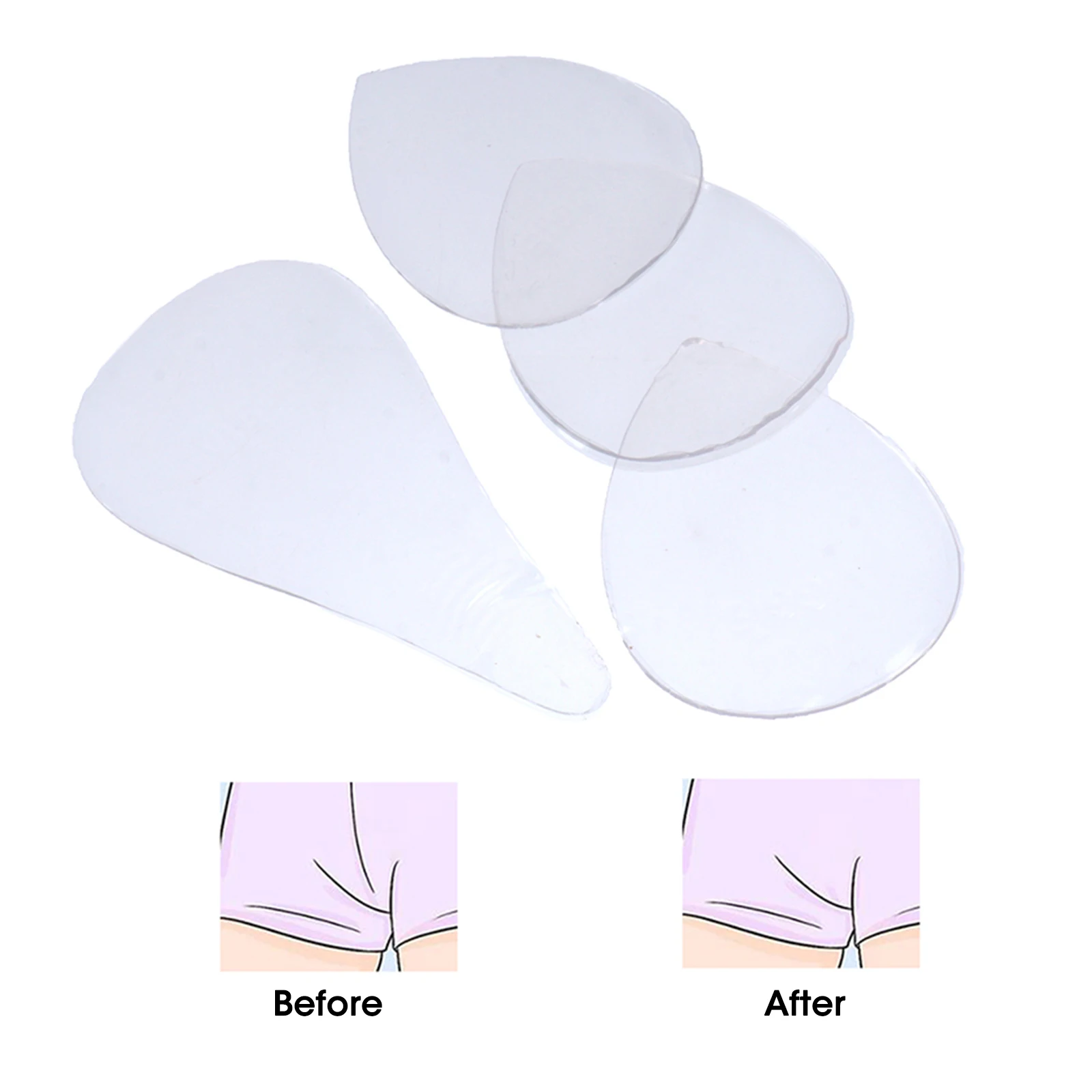 1 шт. самоклеящиеся консилеры с верблюжьим пальцем силиконовые наклейки для