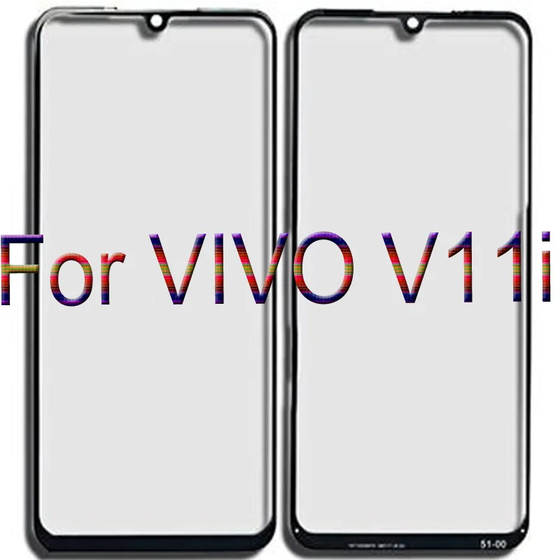 

A + качество для VIVO V11i сенсорный экран дигитайзер сенсорный экран стеклянная панель для VIVO V 11 i без гибкого кабеля запчасти vivo v11i