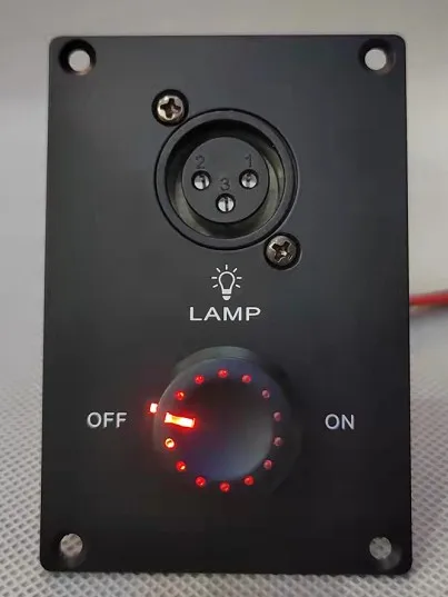 

3pin XLR socket + 3pin gooseneck lamp console lighting lamp marine console lighting, podium gooseneck lamp