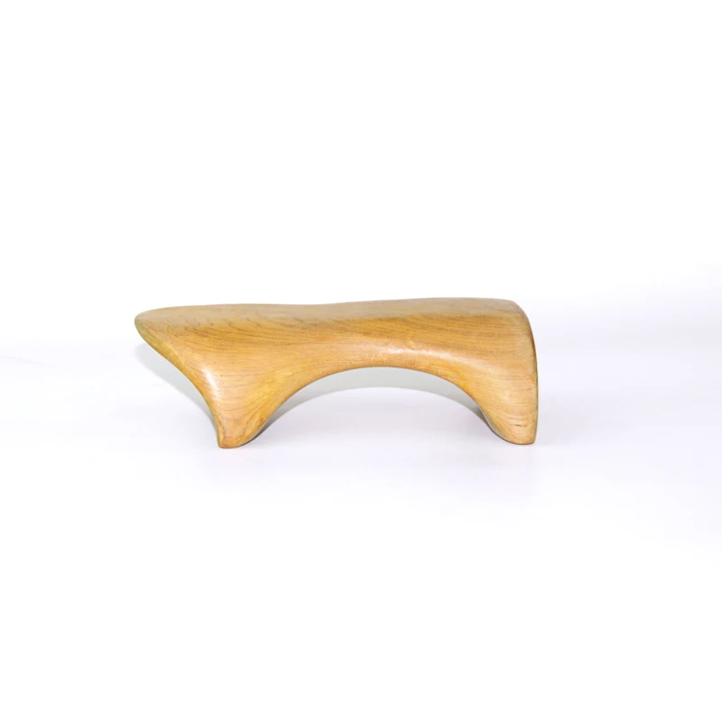 Деревянная Акупунктура Camphor Gua Sha шейный массажер для акупунктуры спины роликовая