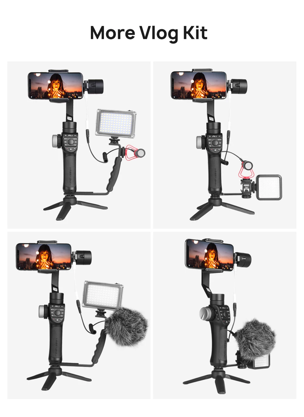 Freevision Vilta-M Pro 3-осевой карданный стабилизатор смартфона для телефона IPhone huawei Gopro Vlog samsung стабилизатор для мобильного телефона