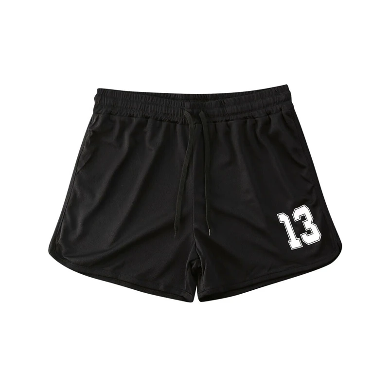 Новые летние мужские шорты для пробежки бега спортзала Спортивные Повседневные