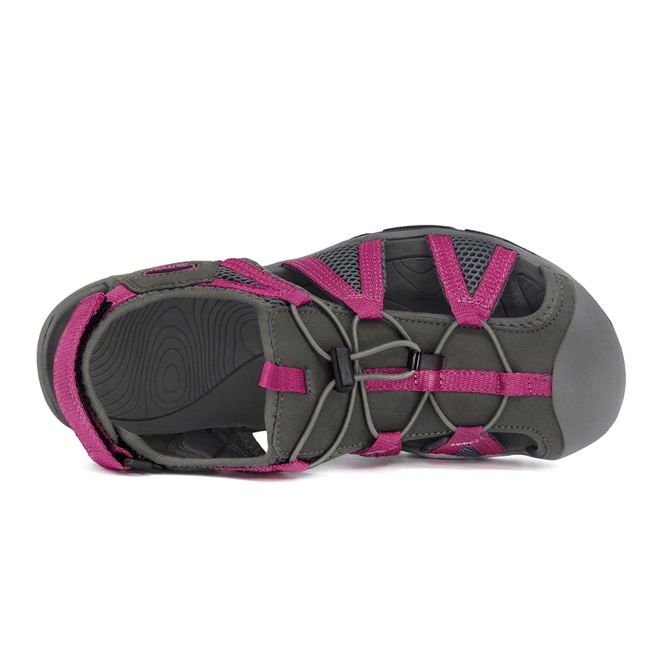 GRITION Womens Sandals Summer Trekking Shoes Non Slip Casual Hiking Shoes Outdoor Fashion 2021 Flat Sport  Adjustabl Size 41 New