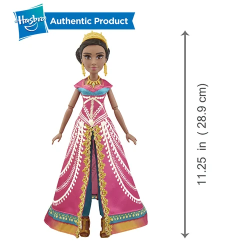 Hasbro Дисней Коллекционная Принцесса Жасмин маленькая кукла бирюзовое платье Аладдин Дисней живое действие игрушка Аладдин живое действие фильм - Цвет: DPR ALAD DELUXE FD