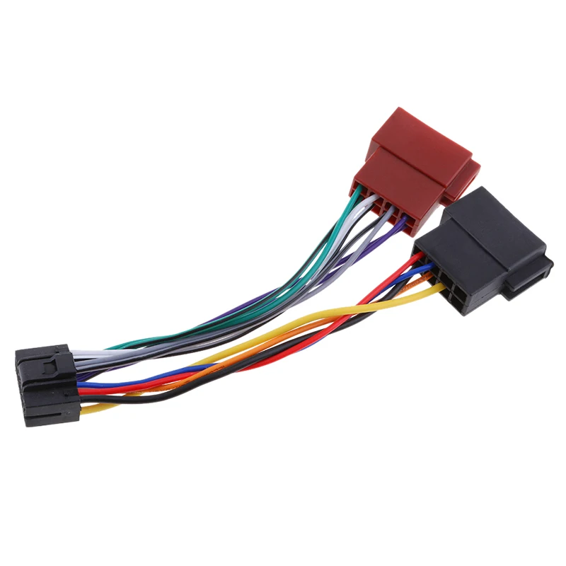 16 контактный автомобильный стерео радиоприемник iso свинцовый кабель