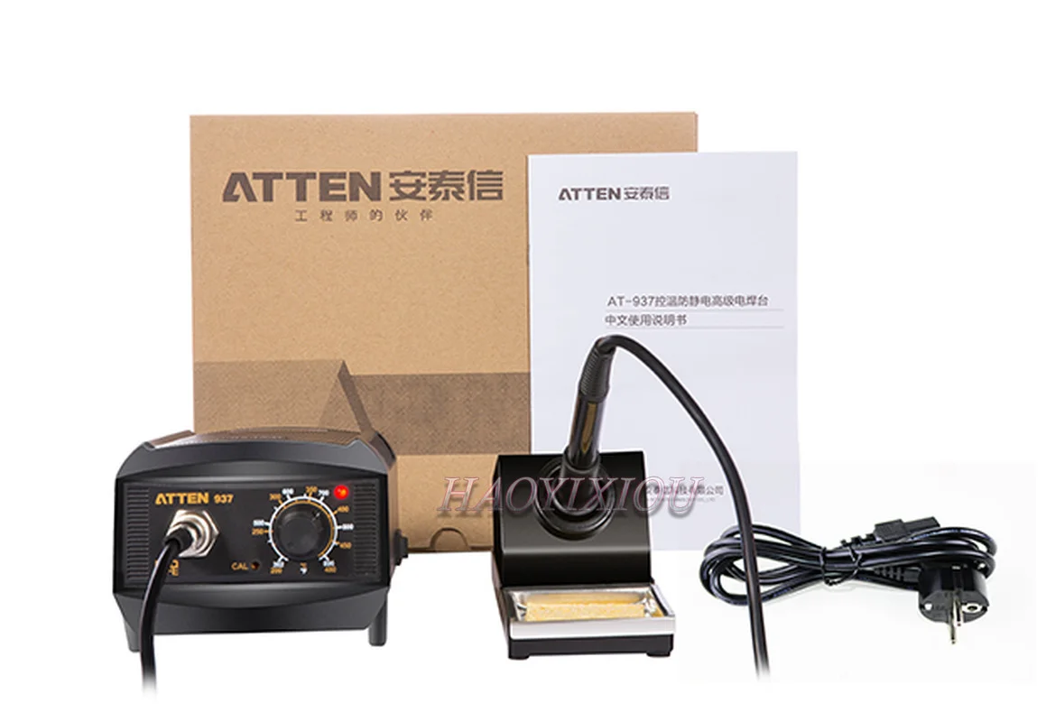 ATTEN AT937 110 v/220 v 50 w loodvrije анти статическое Цифровое Отображение переработы