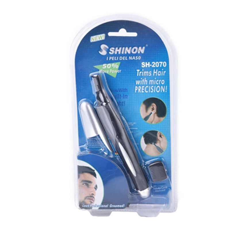 Прецизионный микро триммер для волос бороды лица Мужская бритва носа без