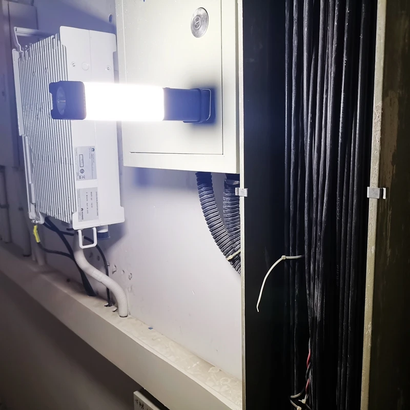 Многофункциональные светодиодные фонари 3 в 1 перезаряжаемые USB с двойным лучом