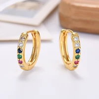 luruxy gold crystal statement earrings for women girls wedding 2021 trend fashion jewelry 925 sterling silver wholesale