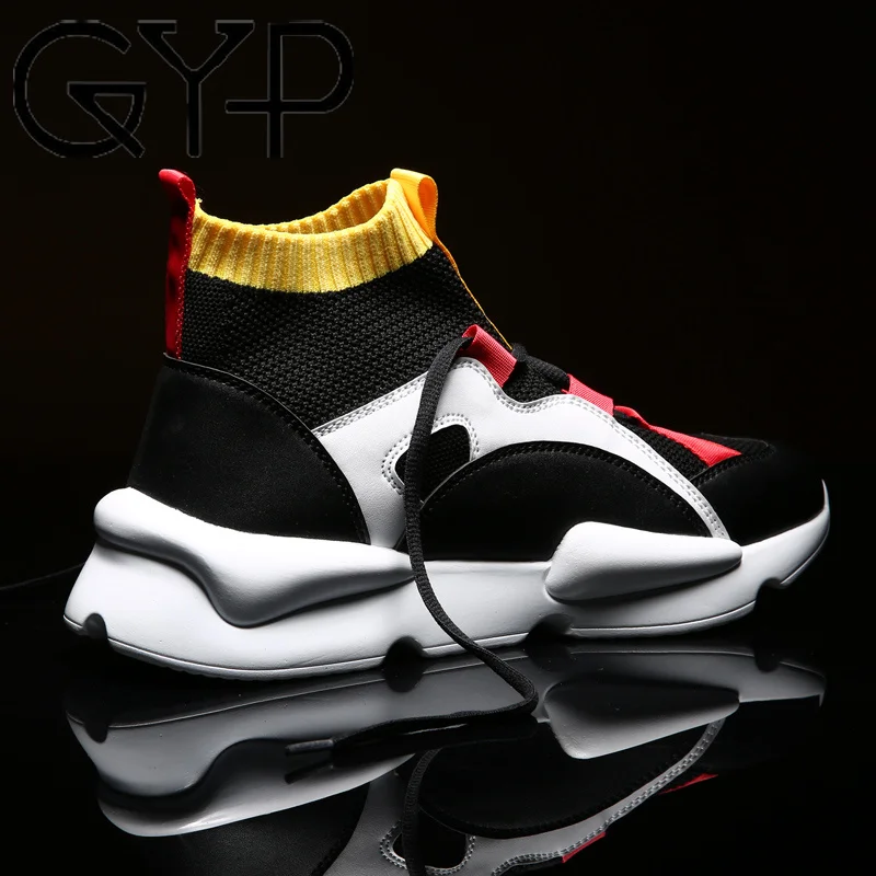 Женские и мужские кроссовки увеличивающие рост для бега мужчин осень 2019