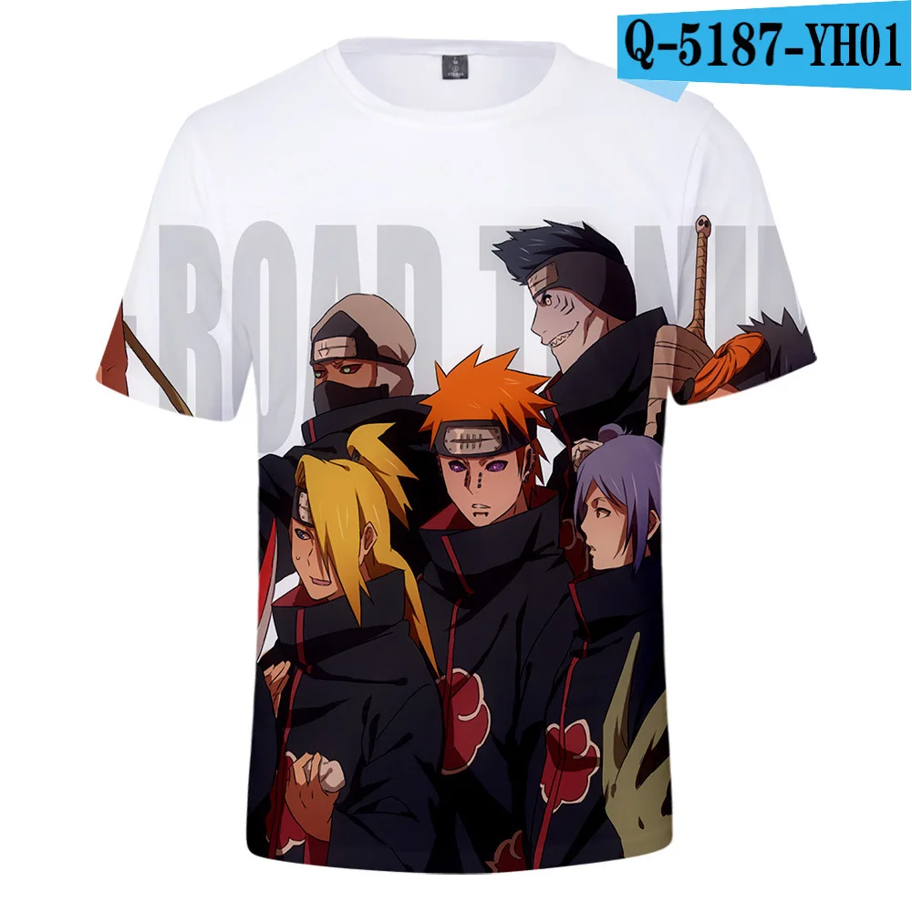 

Cross border Naruto heita vortex Naruto l summer casual fashion 3D short sleeve T-shirt