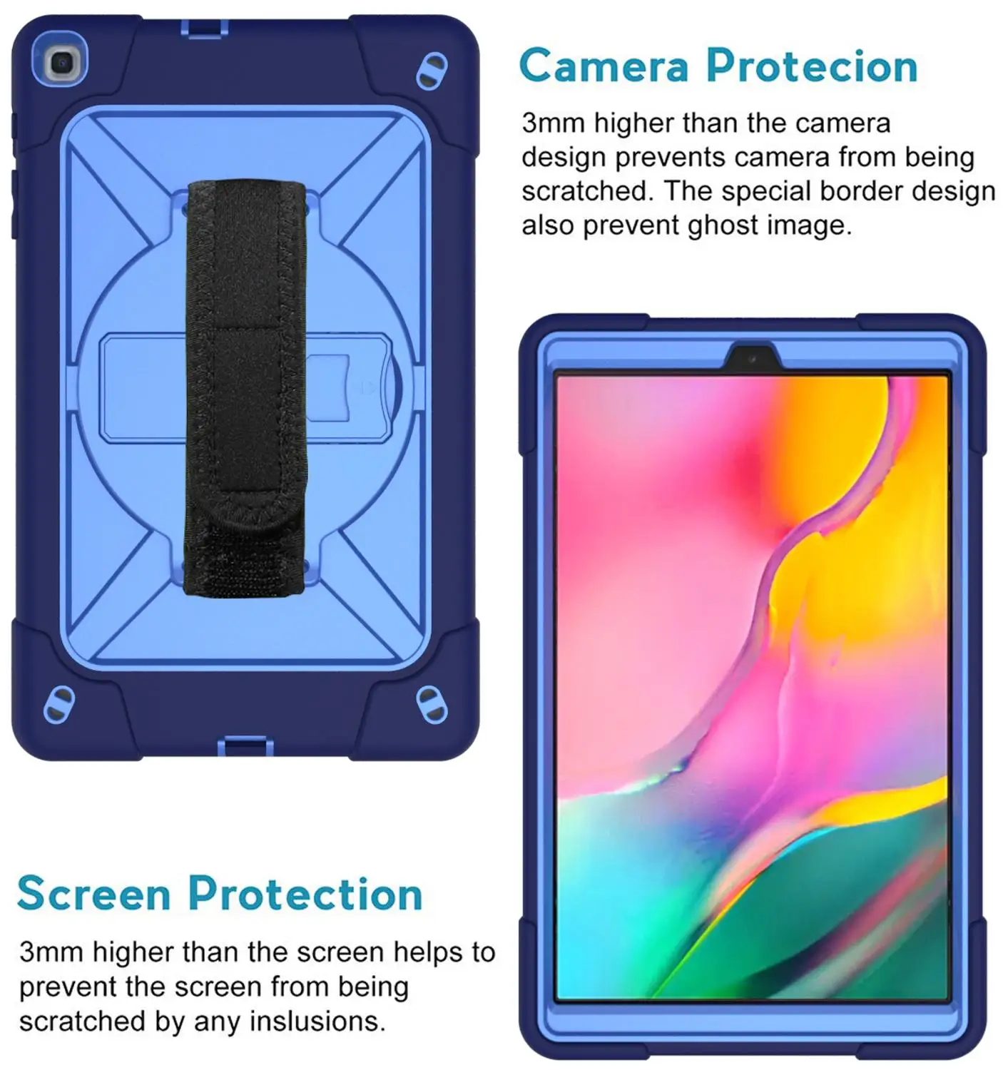 Чехол для Samsung Galaxy Tab A 10 1 2019 T510 T515 SM-T510 детский безопасный ударопрочный