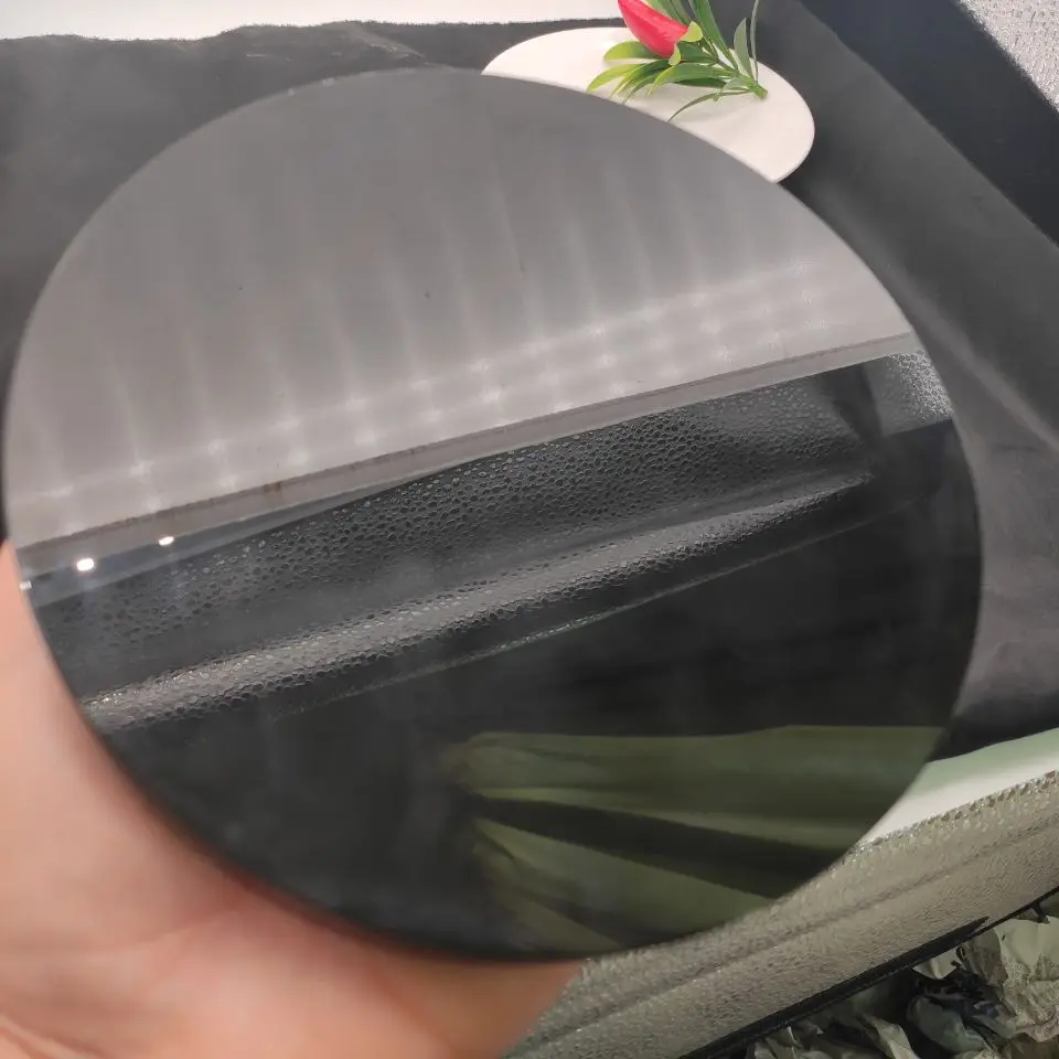 1 шт. 15 см 100% натуральный черный обсидиан Круглый диск круглая пластина фэншуй